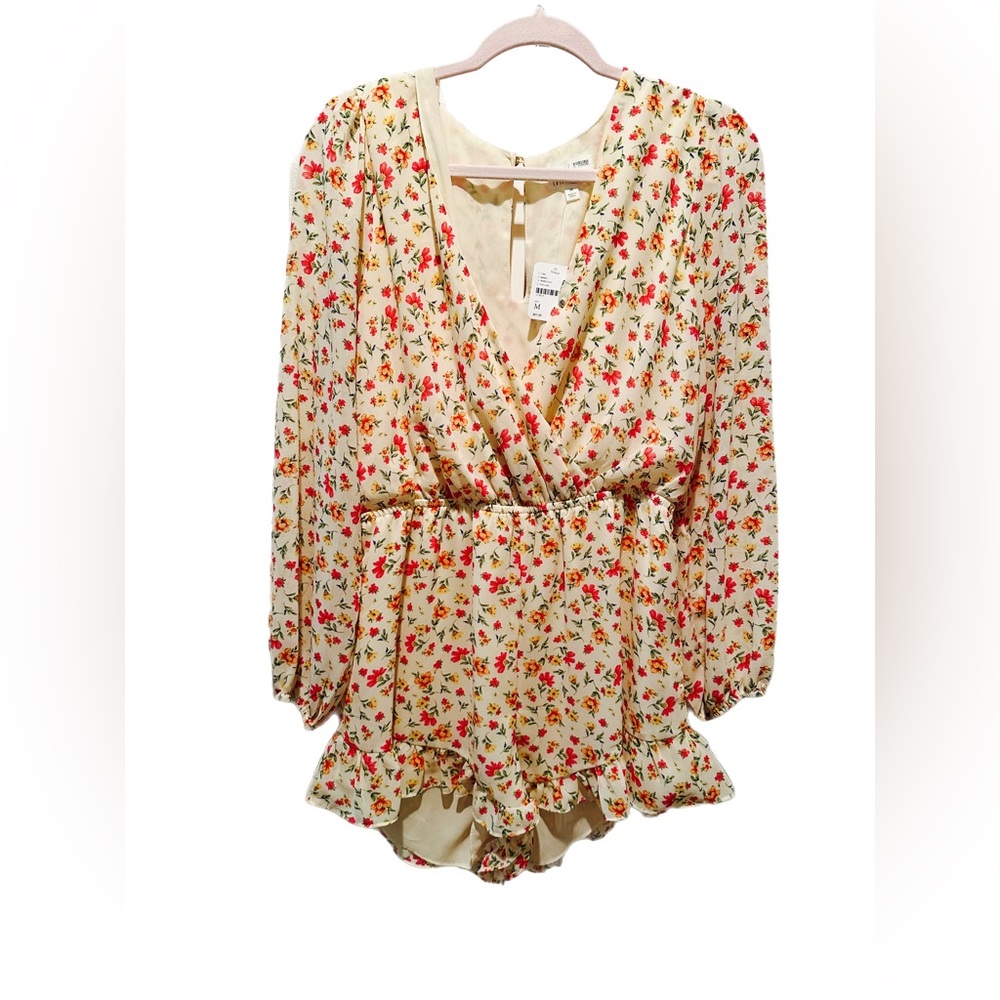 Free People floral Romper